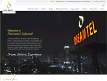 Tablet Screenshot of dreamteljakarta.com